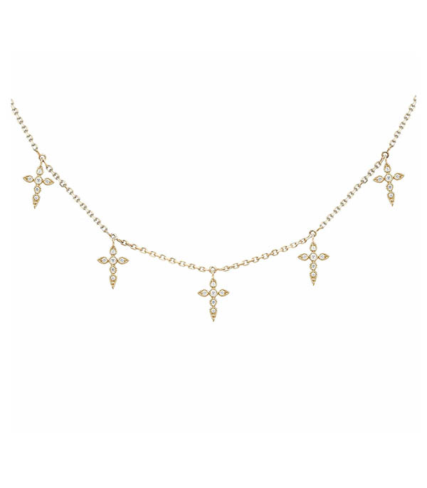 Collier Céleste Lovely en or jaune Stone Paris