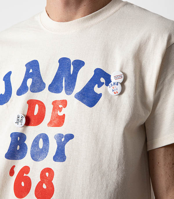 Tee-shirt Trucker Jane de Boy '68 Newtone