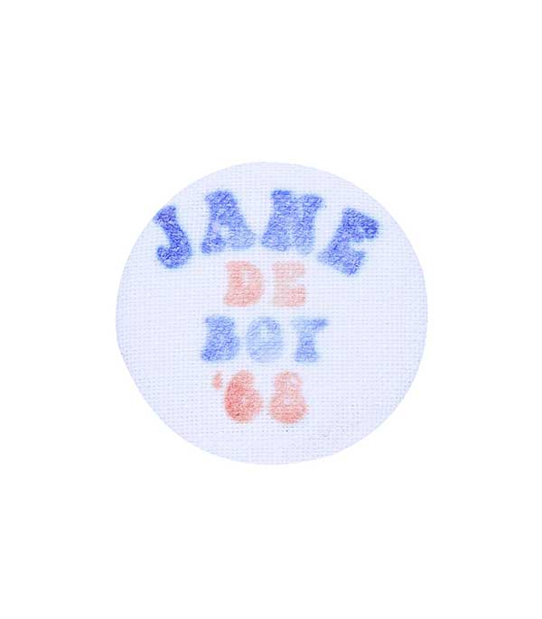 Badge en tissu Jane de Boy '68 Newtone