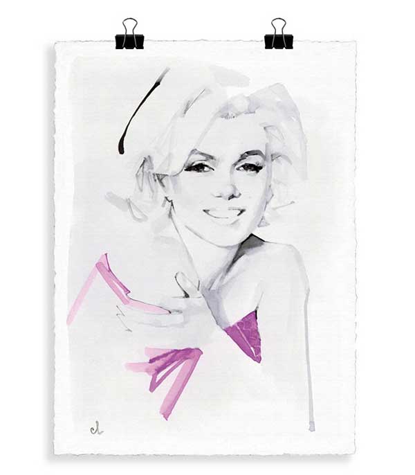 Portrait M3 Marilyn Monroe 56 x 76 cm Image Republic