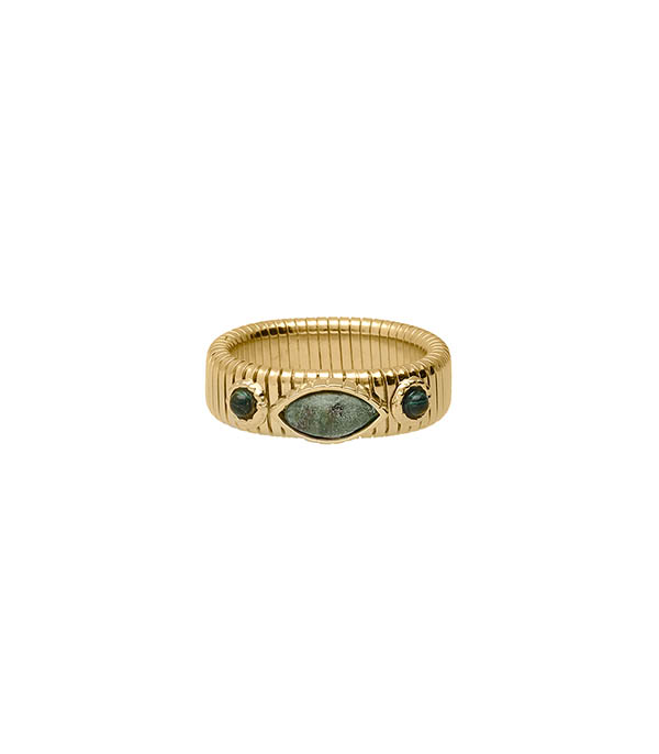 Gold Strada ring Gas Bijoux