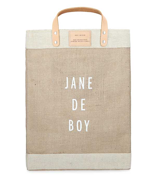 Sac Equitable Market Bag Jane de Boy Natural Apolis