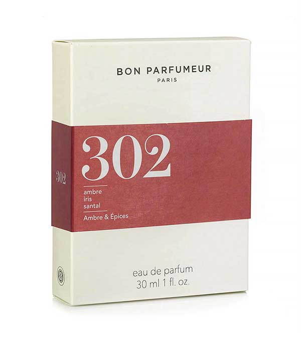 Eau de Parfum 302 Ambre, Iris, Santal 30 ml Bon Parfumeur