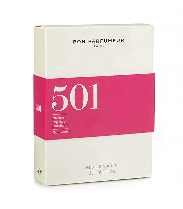 Eau de Parfum 501 Praline, Réglisse, Patchouli 30 ml Bon Parfumeur