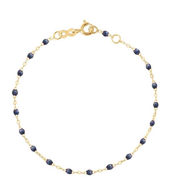Yellow Gold and Resin Beads Bracelet Gigi Clozeau