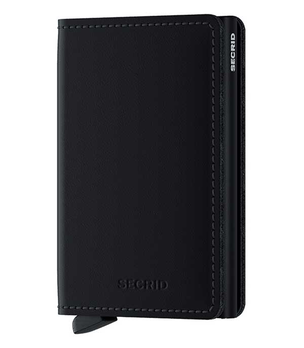 Porte-Carte Slimwallet Matte Black Secrid