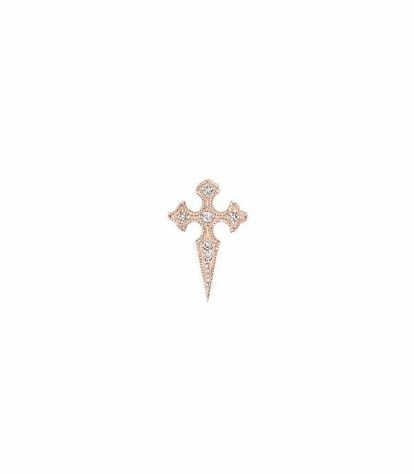Blood Diamonds earrings Rose gold Stone Paris