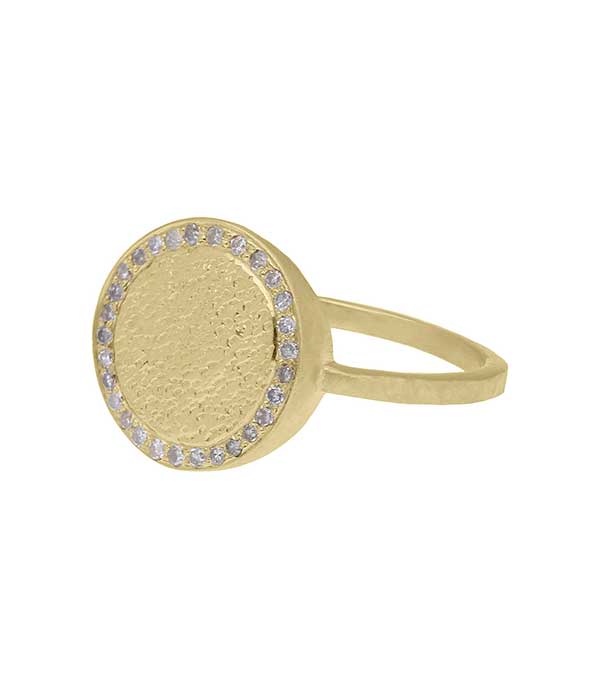 Bague Elijah diamants blancs 5 Octobre