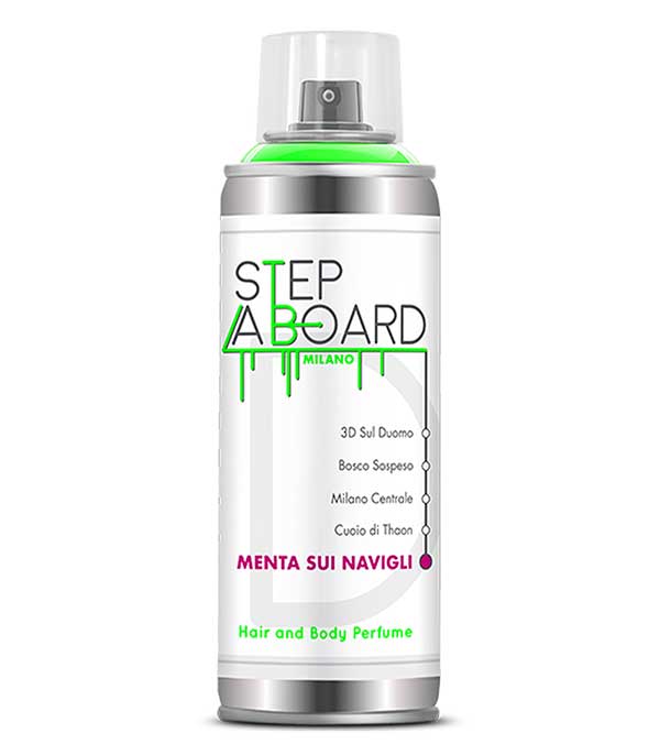 Hair & body Perfume Menta sui Navigli 150 ml Step Aboard