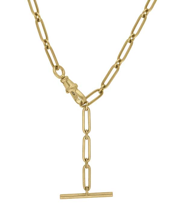 Necklace chain Debbie n°2 gold Pascale Monvoisin
