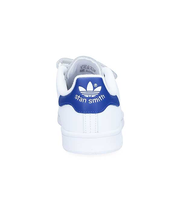 Sneakers Stan Smith CF scratch Blanc/Bleu adidas Originals Jane de Boy
