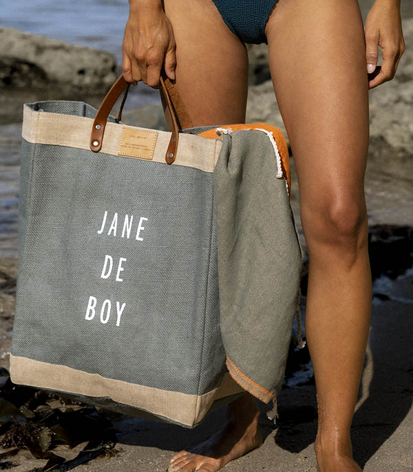 Fair Trade Bag Jane de Boy Charcoal Apolis