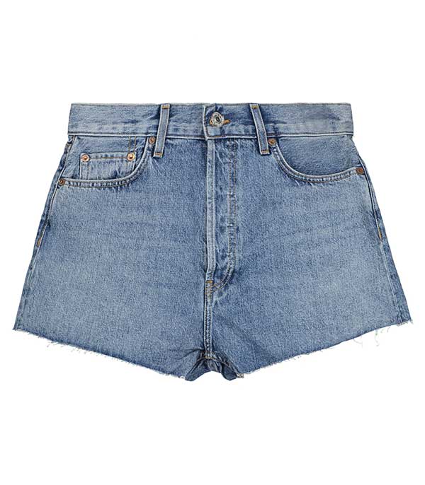 Short en denim High Rise RE/DONE