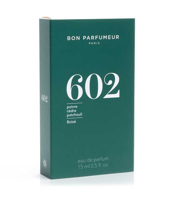 Eau de parfum 602 Poivre, Cèdre, Patchouli 15 ml Bon Parfumeur