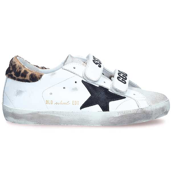Golden goose scratch leopard Clearance