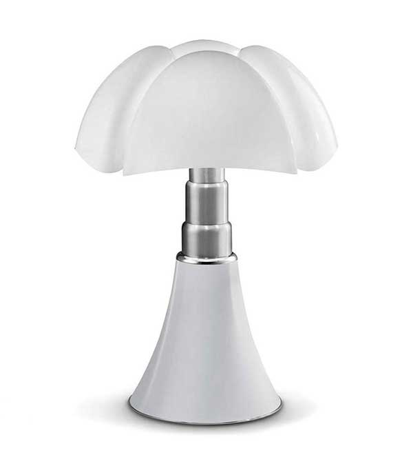 Lampe Mini Pipistrello Blanche - LED Dimmable Touch Cordless Martinelli Luce
