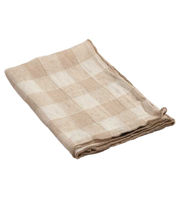 Bourdon Towel Vintage Vichy 43 x 43 cm Maison de Vacances