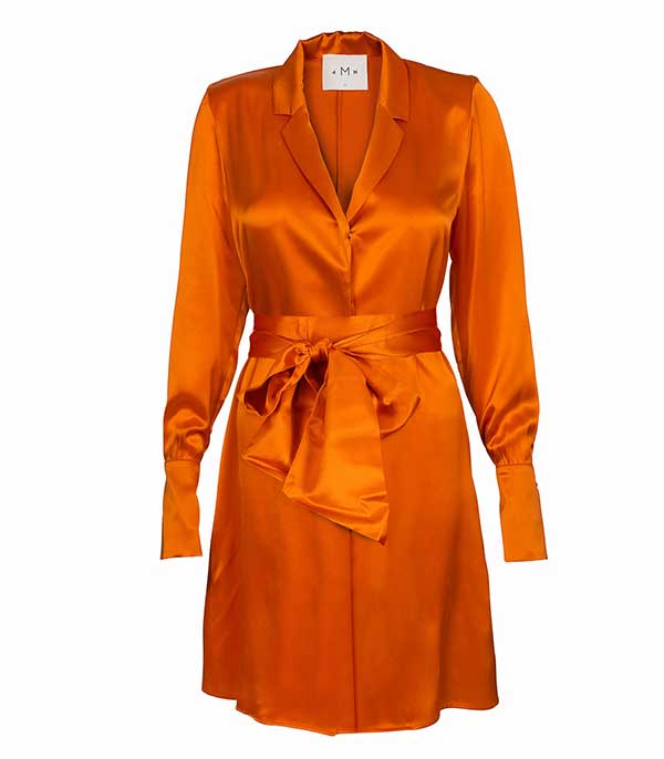 Paule silk dress DMN - Size 34 -60% off