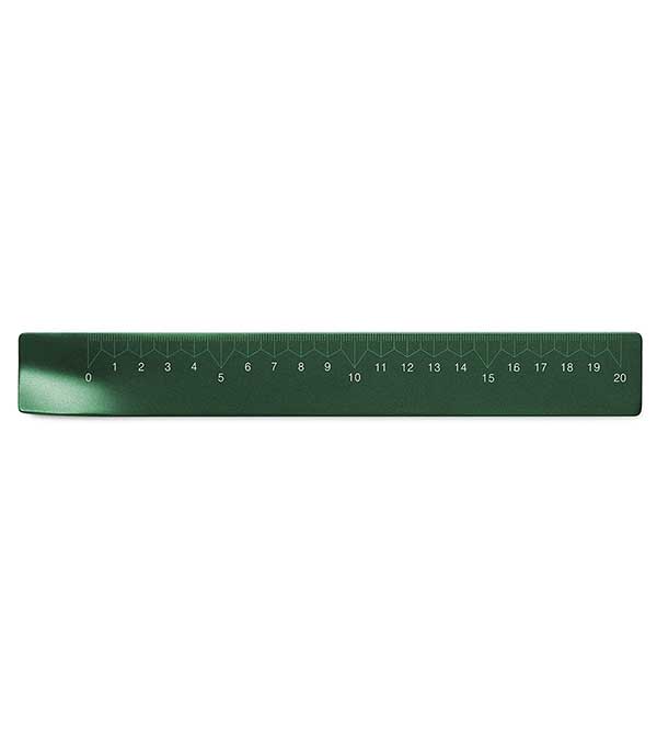 Aluminium ruler 20 cm Lexon