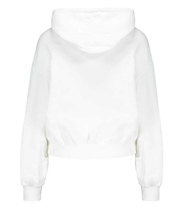 Hoodie cropped Kylie White Follovers