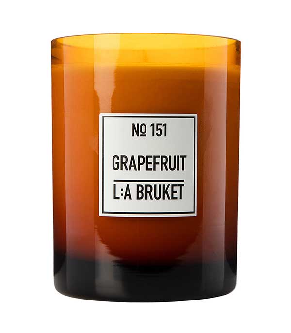 Bougie parfumée n°151 Pamplemousse 260 g L:a Bruket