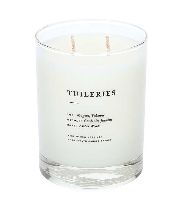 Bougie végétale parfumée Escapist Tuileries Brooklyn Candle