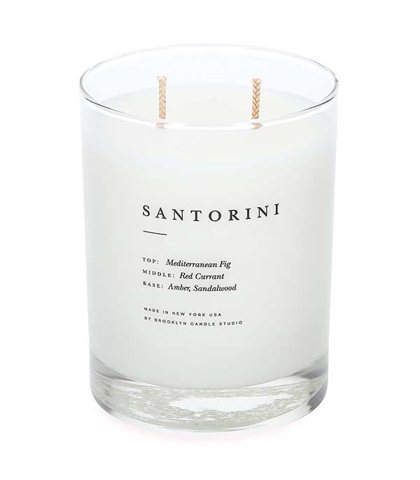 Bougie végétale parfumée Escapist Santorini Brooklyn Candle