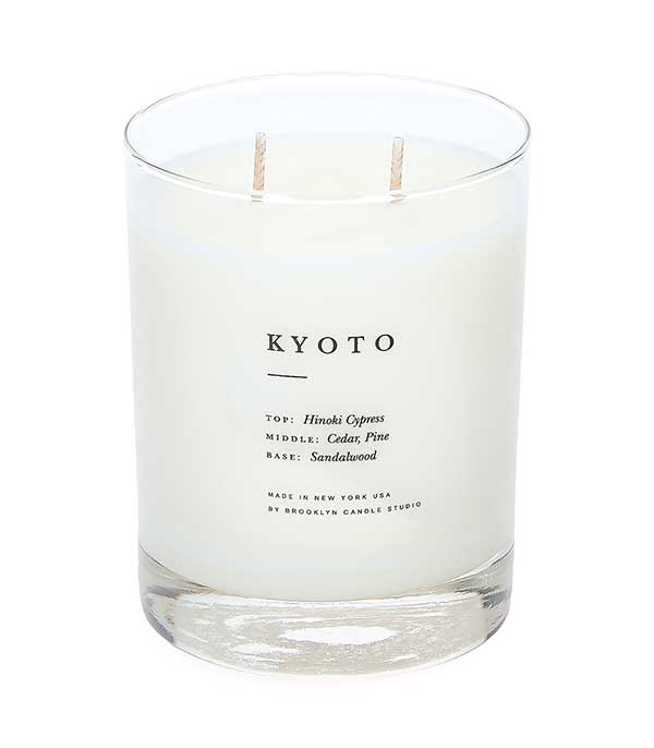 Bougie végétale parfumée Escapist Kyoto Brooklyn Candle