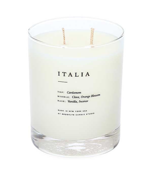 Escapist Italia scented plant candle Brooklyn Candle Studio