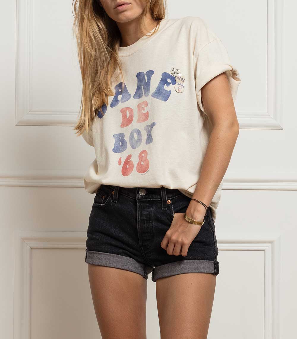 Tee-shirt Trucker Jane de Boy '68 Newtone - Jane de Boy