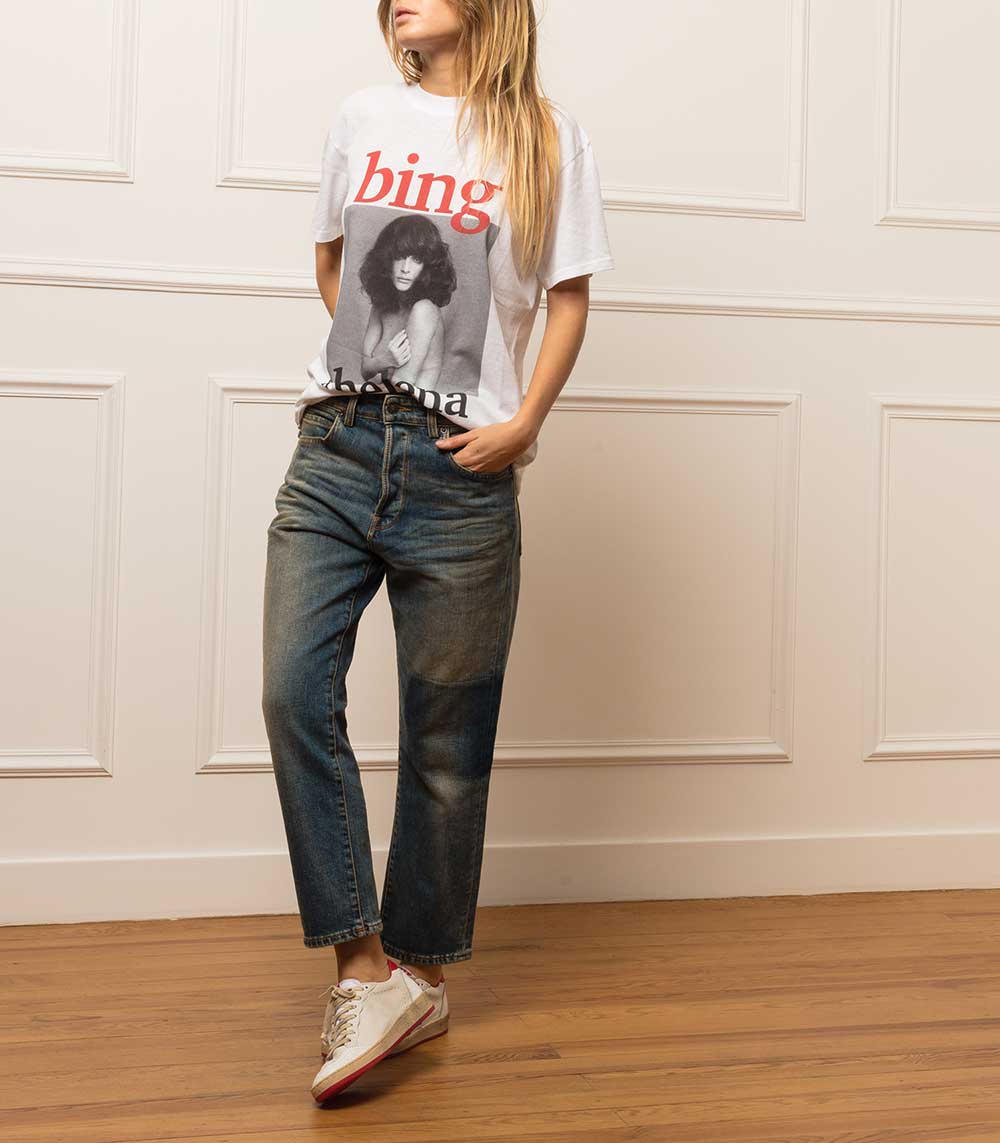 Tee-shirt Lili Helena Christensen x AB Anine Bing - Jane de Boy