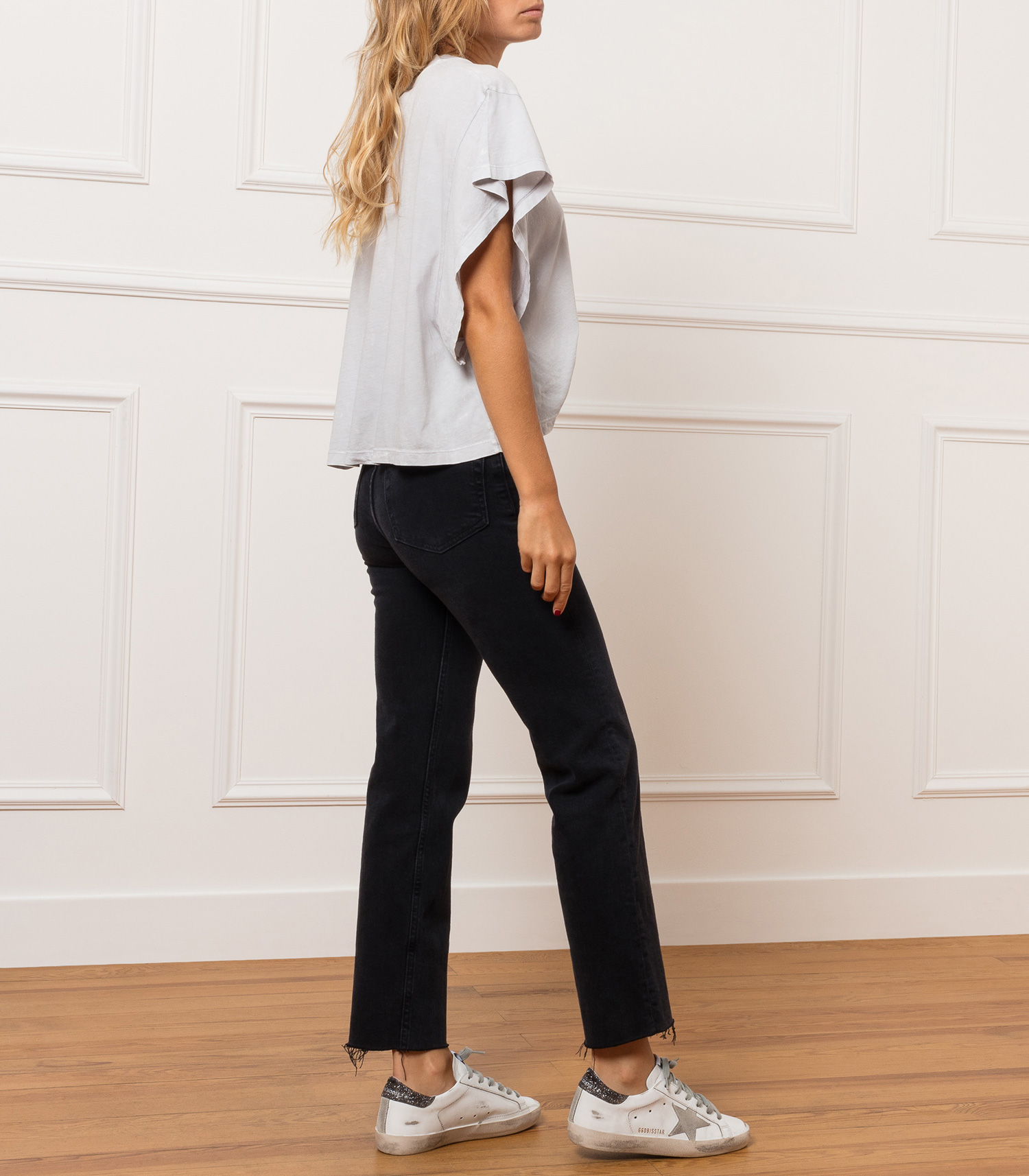 superstar grise et or