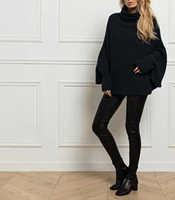 Tenue portée avec Legging Chad cuir