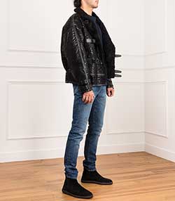 Tenue portée avec Manteau Aylias