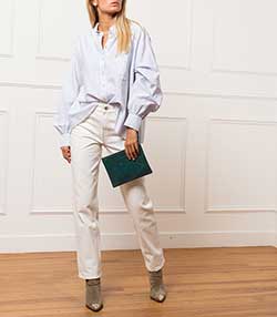 Tenue portée avec Boots Limza suédé taupe