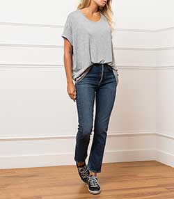 Tenue portée avec Tee-shirt Marlow