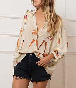 Tenue portée avec Short en jean Parker Vortex