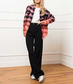 Tenue portée avec Pantalon Marcus Tequila Noir 