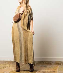 Tenue portée avec Sac Banane Lino Tabac