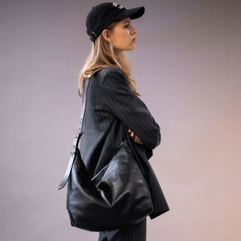 Black leather bag Isabel Marant