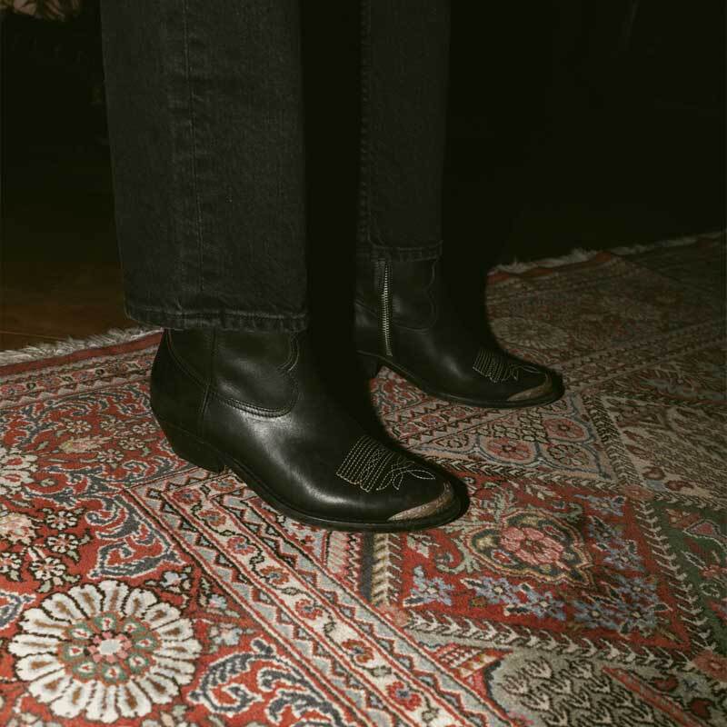 Boots santiags style bohème